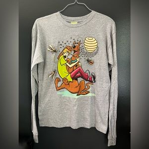 Vintage 1998 Scooby Doo Gray Longsleeve XL.